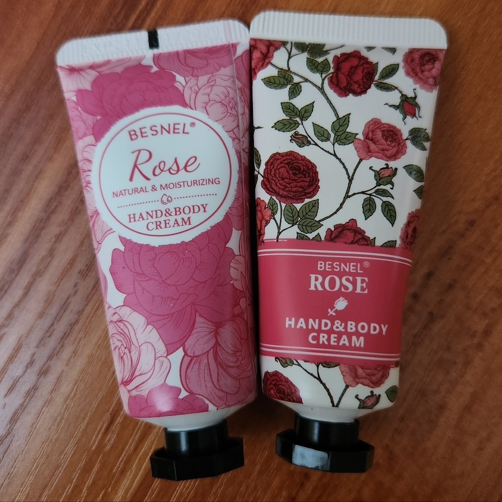 Besnel Rose Hand Cream Set of 2